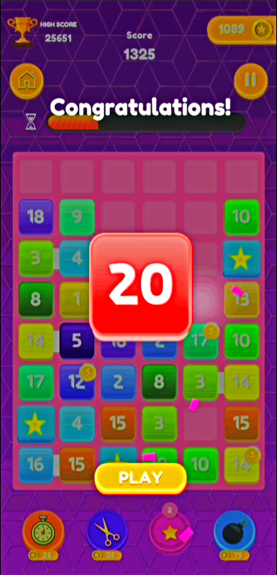 Power Puzzle: Merge Numbers - Jogue no Jogos123